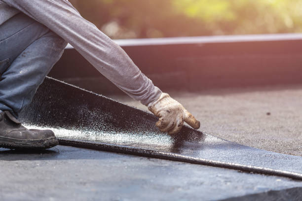 Professional Exterior Waterproofing technician working in Knowlesville, NY